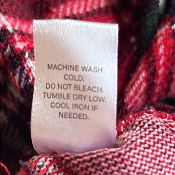 Red Plaid Sleeping Pants - Picture 4 of 4